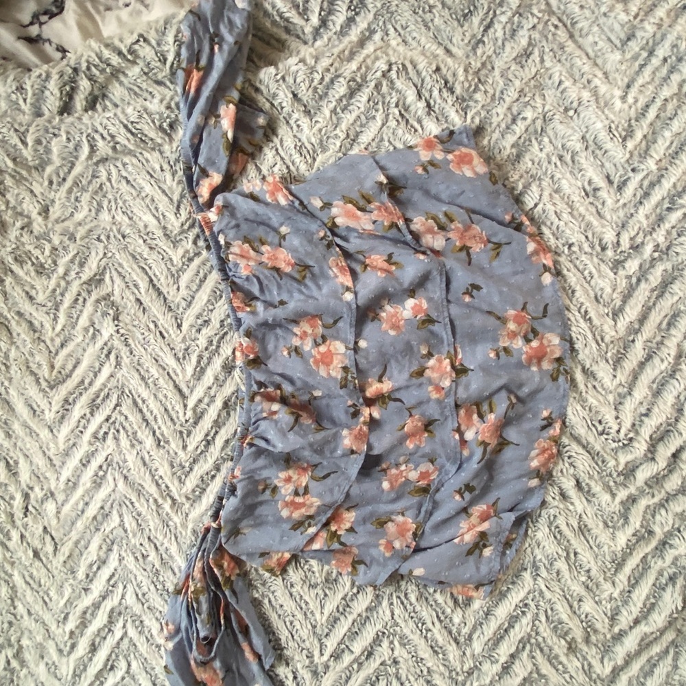 Floral Off the Shoulder Shirt